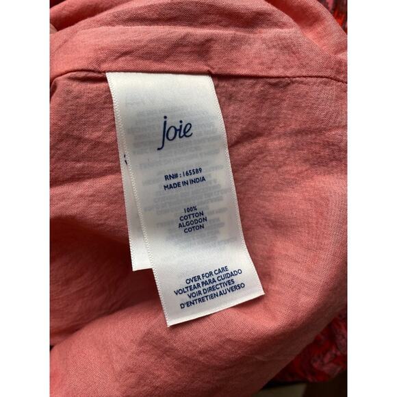 JOIE Bondi Cotton Tiered Maxi Dress in Tea Rose Size Large - Picture 6 of 6